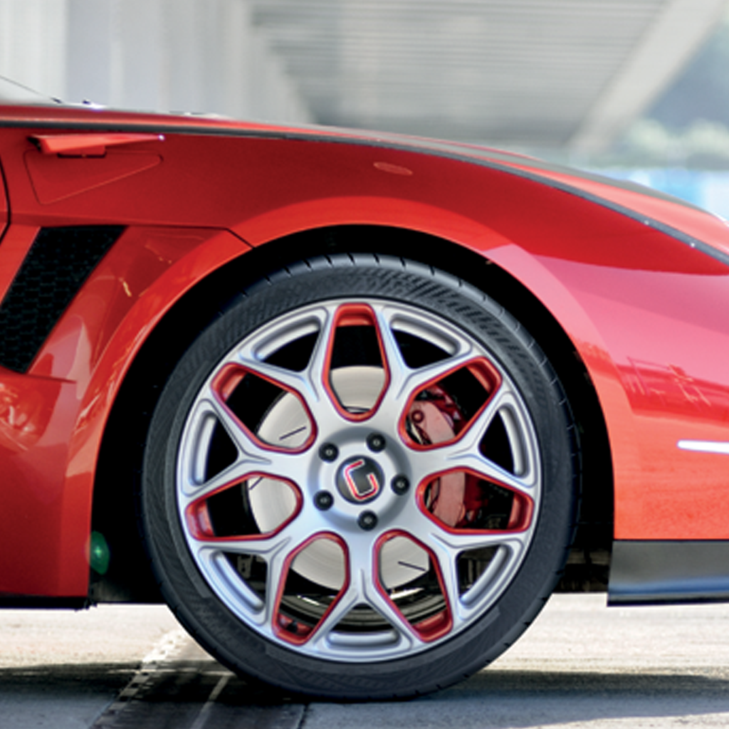 Overlegen bremseevne på tør vej